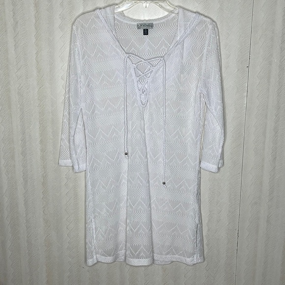 ❤️ J VALDI Hooded Blouse Size S - Picture 2 of 4